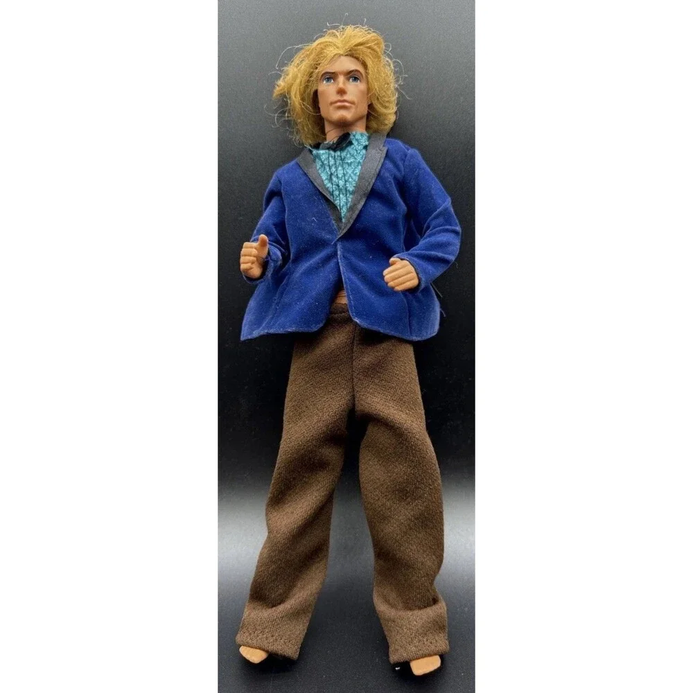 Vtg 1968 Mattel Barbie/Ken Doll Blonde Hair Blue Eyes Disney Printed On Head